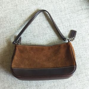 Coach purse. Small and brown.
